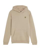 Lyle & Scott winter hoodie jongens - Stone beige