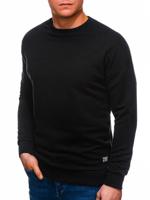 Ombre - heren sweater zwart - klassiek - B1229