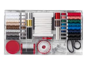 crelando Naaiaccessoires-set (professionele frezenset 167 stuks.)
