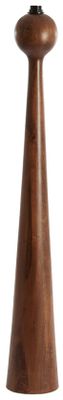 Light & Living Vloerlamp 'Festina' Mangohout, 125cm, kleur Bruin (excl. kap)