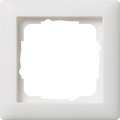 GIRA 021104 Frame 1-voudig System 55, Standaard 55 Zuiver wit, Mat 1 stuk(s)