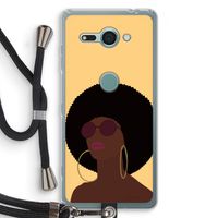Golden hour: Sony Xperia XZ2 Compact Transparant Hoesje met koord