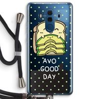 Avo Good Day: Huawei Mate 10 Pro Transparant Hoesje met koord