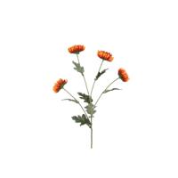 Kunsttak Chrysanthemum oranje 20xH83,8cm
