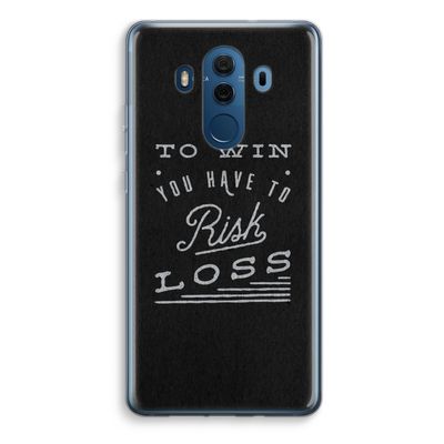 Risk loss: Huawei Mate 10 Pro Transparant Hoesje