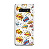 Pow Smack: Samsung Galaxy S10 4G Transparant Hoesje