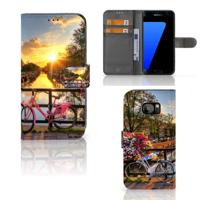 Samsung Galaxy S7 Edge | Flip Cover | Amsterdamse Grachten