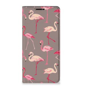 Motorola Edge 20 Pro Hoesje maken Flamingo