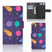 Sony Xperia XZ1 Wallet Case met Pasjes Space - thumbnail