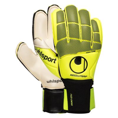 Uhlsport Keepershandschoenen Absolutgrip Flex Frame Carbon - Fluo Yellow/Zwart Uhlsport Keepershandschoenen Absolutgrip Flex Frame Carbon - Fluo Yellow/Zwart