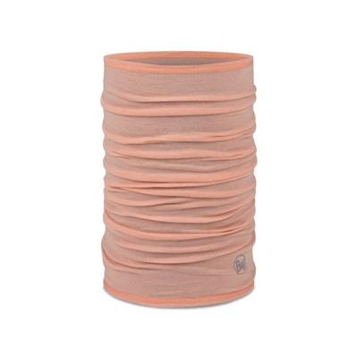 Buff Merino Lightweight Nekwarmer Solid Coral One Size
