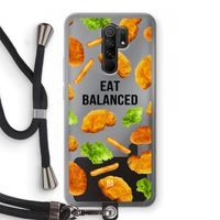 Eat Balanced: Xiaomi Redmi 9 Transparant Hoesje met koord