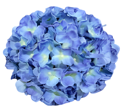 Kunst hortensia tak blauw 92 cm - Buitengewoon de boet