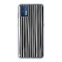 Stripes: Motorola Moto G9 Plus Transparant Hoesje