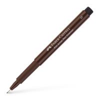 Faber Castell Tekenstift Pitt Artist Pen - S donker sepia