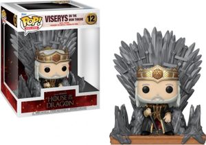House of the Dragon - Day of the Dragon Funko Pop Vinyl: Viserys on the Iron Throne