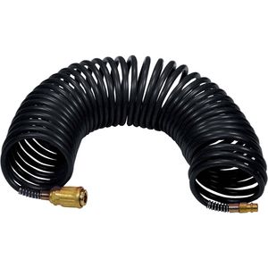 Stanley Luchtslang 10 Meter 176505XSTN - Spiraalslang - Europese Snelkoppeling - PVC - Zwart