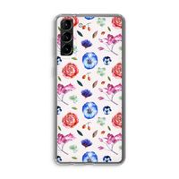 Bloemetjes: Samsung Galaxy S21 Plus Transparant Hoesje Bloemetjes: Samsung Galaxy S21 Plus Transparant Hoesje