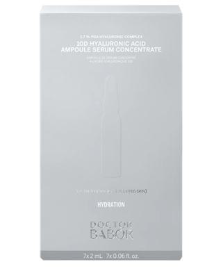 BABOR Ampullen Doctor Babor Hydration Ampullen 10D Hyaluronic Acid Ampoule Serum Concentrate 14ml