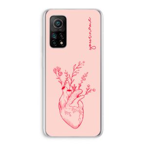 Blooming Heart: Xiaomi Mi 10T 5G Transparant Hoesje
