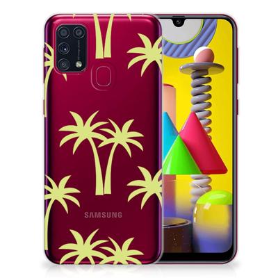 Samsung Galaxy M31 | TPU Case | Palmtrees