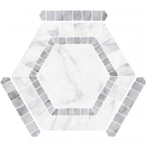 Monopole Avant Hexagon Tegels Ibiza Wit 22 x 25 CM Porselein