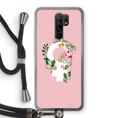 Venus: Xiaomi Redmi 9 Transparant Hoesje met koord
