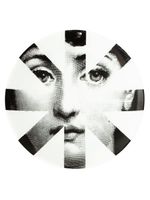 Fornasetti x L'Eclaireur assiette à imprimé photographique - Blanc