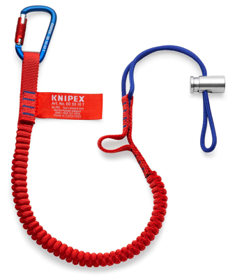 Knipex Vanglijn met vaste materiaalkarabijnhaak - 00 50 12 T BK