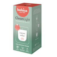 Bolsius Clean Light Fragranced Refills Cypress & Amber - thumbnail