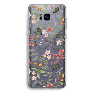 Sweet little flowers: Samsung Galaxy S8 Plus Transparant Hoesje