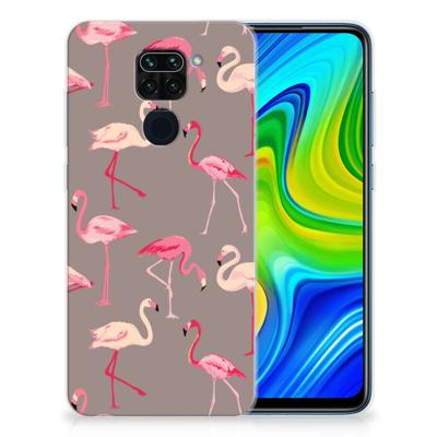Xiaomi Redmi Note9 | TPU Hoesje | Flamingo