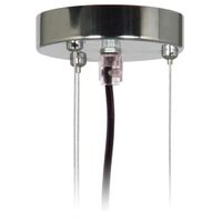 Smartwares Ophangset hanglamp 19 x 12 cm chroom zilver - thumbnail