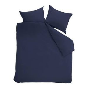 Beddinghouse Organic Basic Dekbedovertrek 240 x 200/220 cm - Navy