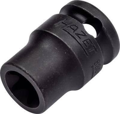 HAZET Krachtdopsleutel 880S-E12 · 3/8 inch (10 mm) vierkant hol · Buiten-TORX®-profiel · SW E12