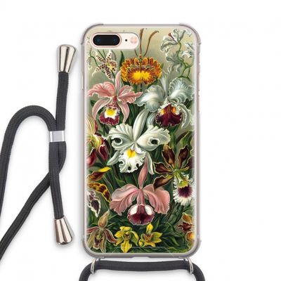 Haeckel Orchidae: iPhone 8 Plus Transparant Hoesje met koord