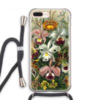 Haeckel Orchidae: iPhone 8 Plus Transparant Hoesje met koord