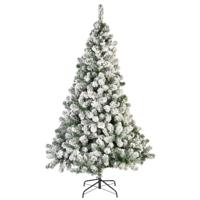 Bellatio Decorations Imperial kerstboom - H360 cm - groen - besneeuwd - kunstboom Bellatio Decorations Imperial kerstboom - H360 cm - groen - besneeuwd - kunstboom