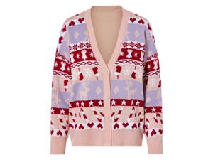 esmara Dames kerstvest (S (36/38), Lichtroze)