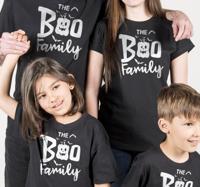 T-shirt Halloween De boo-familie