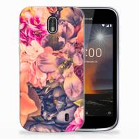 Nokia 1 | TPU Case | Bosje Bloemen
