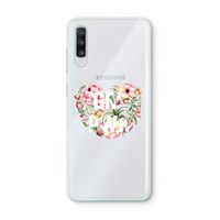 GRL PWR Flower: Samsung Galaxy A70 Transparant Hoesje