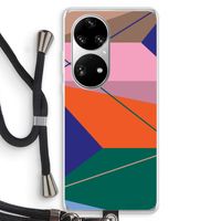 Gestalte 1: Huawei P50 Pro Transparant Hoesje met koord