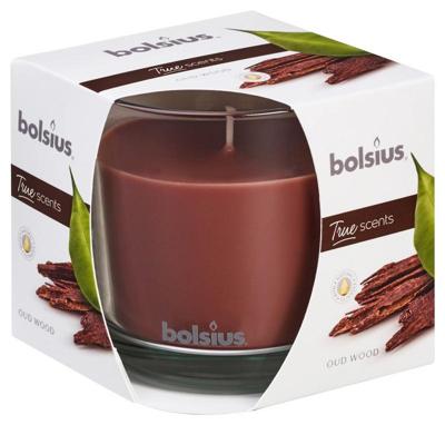 Bolsius True Scents geurglas 95/95 old wood Bolsius True Scents geurglas 95/95 old wood
