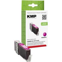 KMP Inktcartridge vervangt Canon CLI-571M XL Compatibel Magenta C107MX 1569,0006 - thumbnail