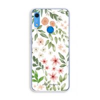 Botanical sweet flower heaven: Huawei Y6s Transparant Hoesje