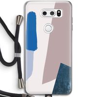 Lapis: LG V30 Transparant Hoesje met koord