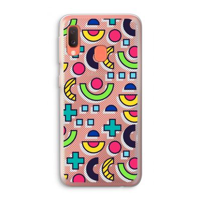 8-bit N°6: Samsung Galaxy A20e Transparant Hoesje