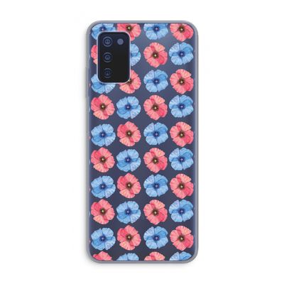 Klaproosjes: Samsung Galaxy A03s Transparant Hoesje