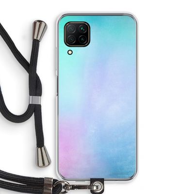 mist pastel: Huawei P40 Lite Transparant Hoesje met koord